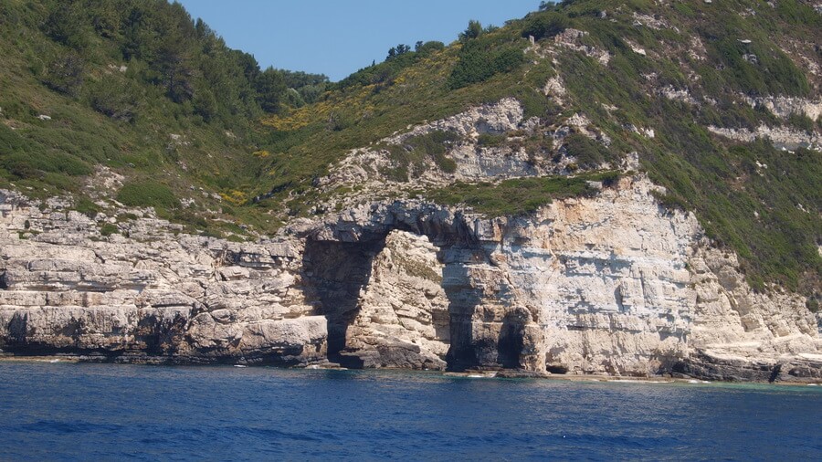 Photo of Corfu sea and land