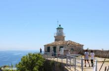 Lighthouse at the top of the fortress